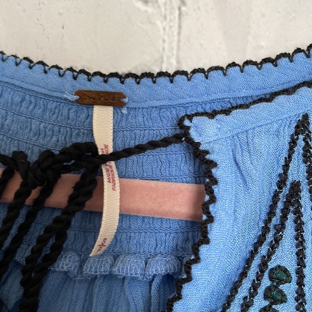 Free People Boho Tunic Style Top - Picture 6 of 12